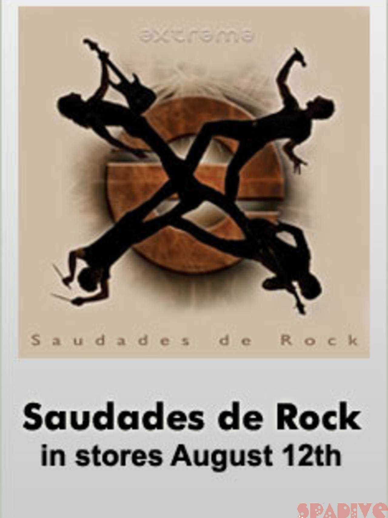 EXTREME新譜『Saudades De Rock』 8月12日リリース