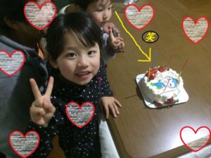 次女6歳になりました♪　3/1/2018