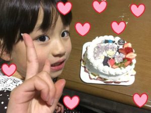 次女7歳になりました♪ 3/1/2019