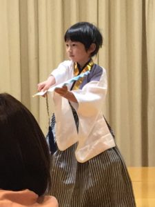 6歳長男最後の保育園発表会も制限開催｜袴姿で男花♪2/5/2021